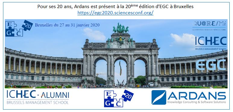 Ardans intervient lors de l'EGC 2020 à Bruxelles