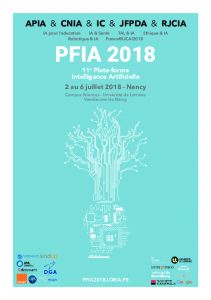 PFIA 2018 Plate-forme Intelligence Artificielle