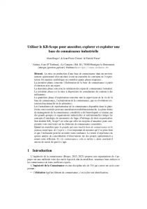 KB-Scope� Ardans - Atelier GOLE de ECG 2026