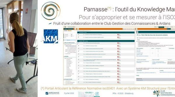 PARNASSE et ISO30401 1er Prix AFIA Postlab Innovation