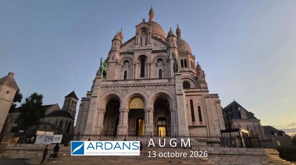 9e &eacute;dition d'Ardans Users'Group Meeting le 13 octobre 2026